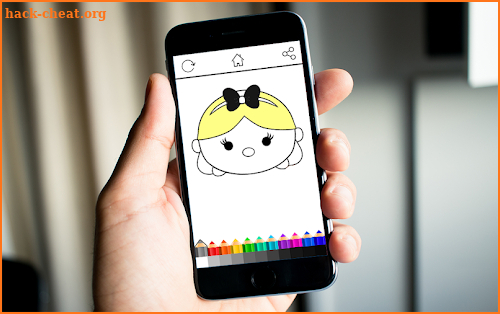 Kids Tsum Coloring screenshot