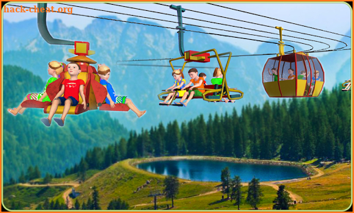 kids uphill chairlift adventure driving simulator screenshot