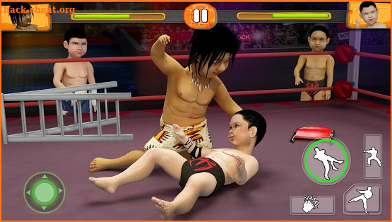 Kids Wrestling: Smack the super junior wrestlers screenshot