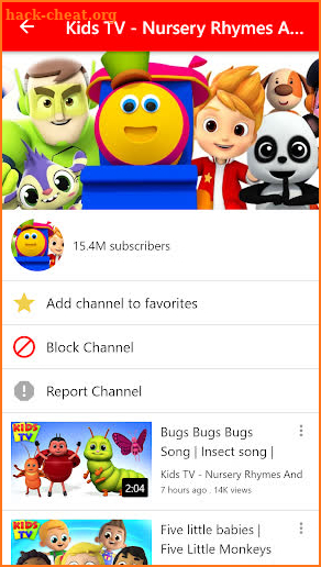 KidsTube screenshot