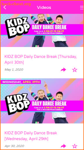 KIDZ BOP Live screenshot