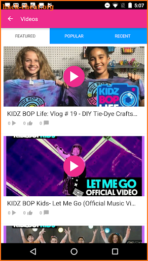 KIDZ BOP Live screenshot