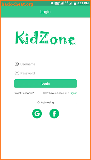 Kidzone screenshot