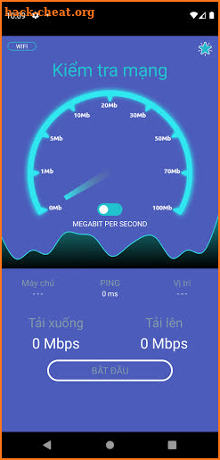 Kiểm tra mạng screenshot