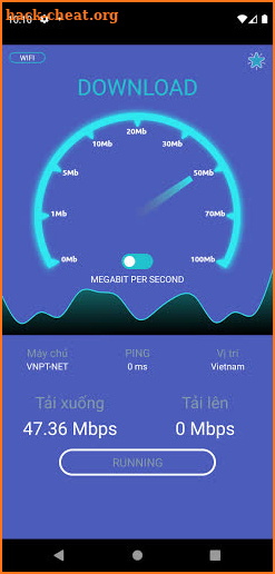 Kiểm tra mạng screenshot