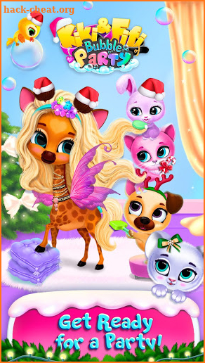 Kiki & Fifi Bubble Party - Fun with Virtual Pets screenshot