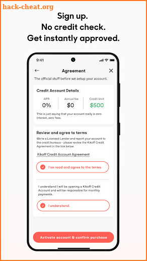 Kikoff - Build Credit Quickly screenshot