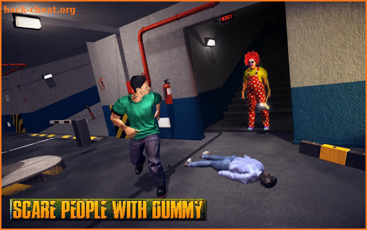 Killer Clown Attack Gangster City Pranks Sim screenshot