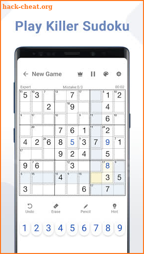 Killer Sudoku - Free Sudoku Puzzles+ screenshot