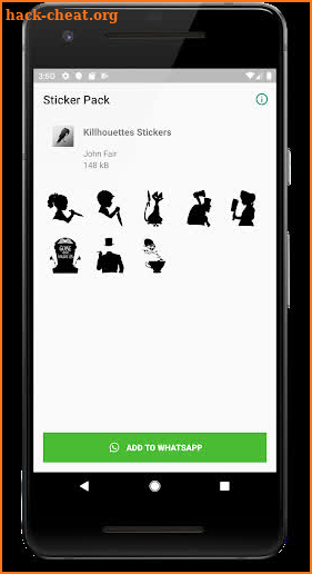 Killhouettes Stickers screenshot
