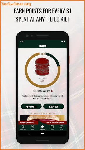 Kilt Rewards screenshot
