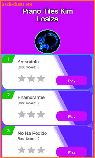 Kim Loaiza Piano Tap Tiles screenshot