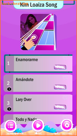 Kim Loaiza Song - Piano Tiles screenshot