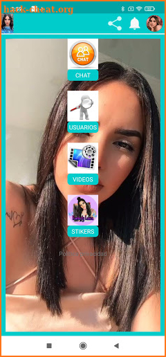 KIMBERLY LOAIZA CHAT FANS screenshot