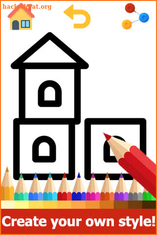 Kindergarten Coloring Pages - Coloring Book Games screenshot