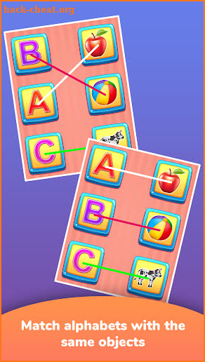 Kindergarten Game:Matching Object Game screenshot