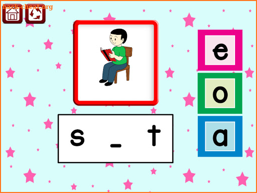 Kindergarten Reading Program - Practice CVC Words screenshot