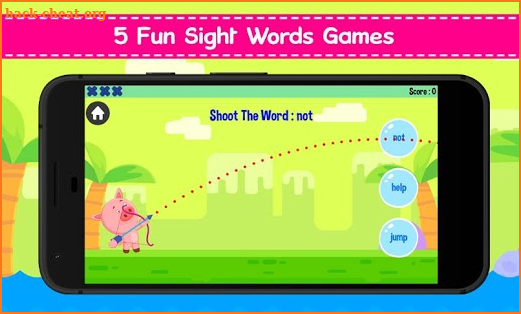 Kindergarten Sight Word Games - Learn Sight Words screenshot