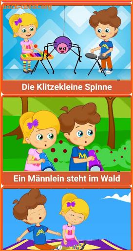 Kinderlieder - Offline screenshot