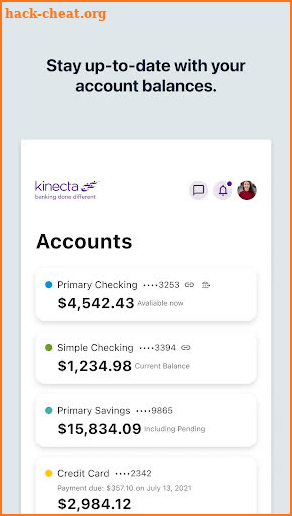 Kinecta Mobile Banking screenshot