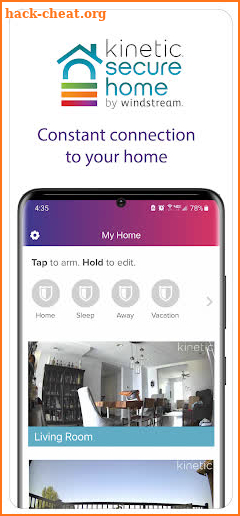 Kinetic Secure Home screenshot