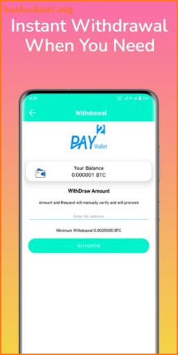 King Hash | Bitcoin Cloud App screenshot