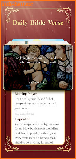 King James Bible screenshot