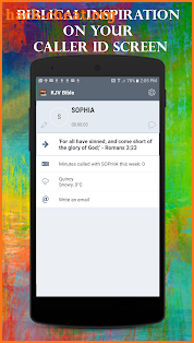 King James Bible: Bible Verses and Bible Caller ID screenshot