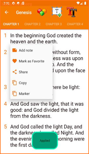 King James Bible - free screenshot