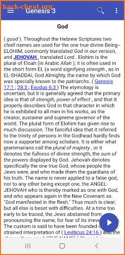 King James Study Bible (Full version) screenshot