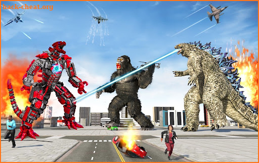 King Kong Attack Godzilla Game screenshot