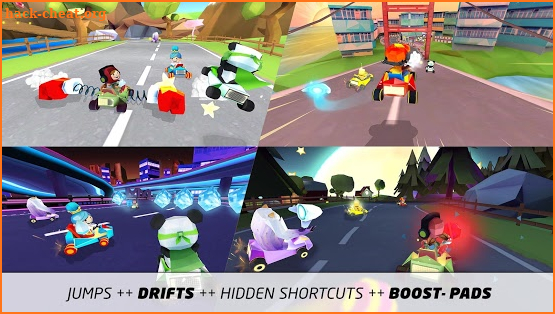 KING OF KARTS - Single & Multiplayer Kart Racing screenshot