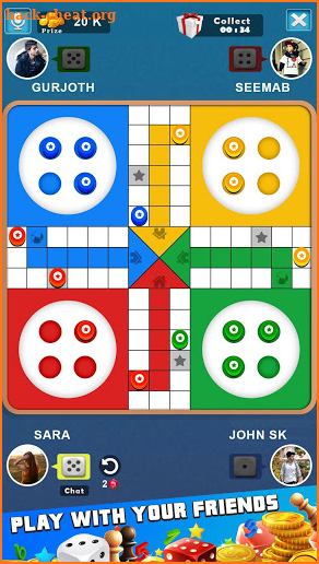 King of Ludo Dice Game with Free Voice Chat 2020 screenshot