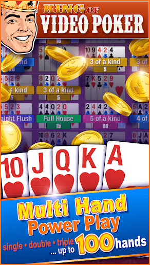 King Video Poker Multi Hand screenshot