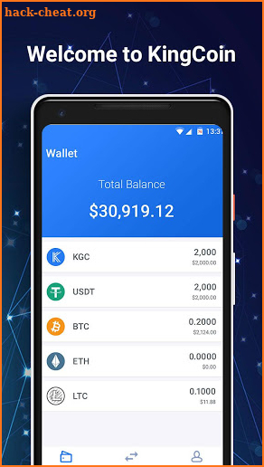 KingCoin screenshot