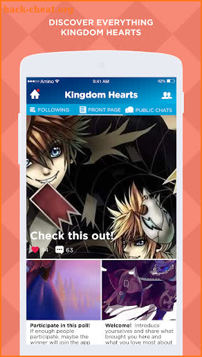 Kingdom Amino for Kingdom Hearts screenshot