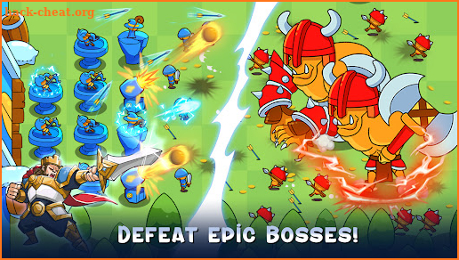 Kingdom Creeps: Merge Tower Defense screenshot