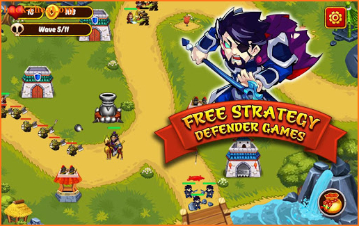 Kingdom of Warriors TD: Evil Rush (Tower Defense) screenshot