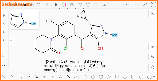 KingDraw Chemical Structure Editor screenshot