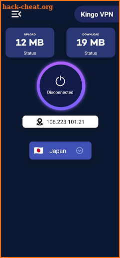 Kingo VPN screenshot