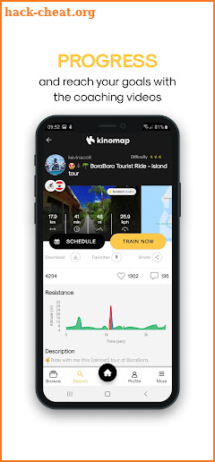 Kinomap screenshot