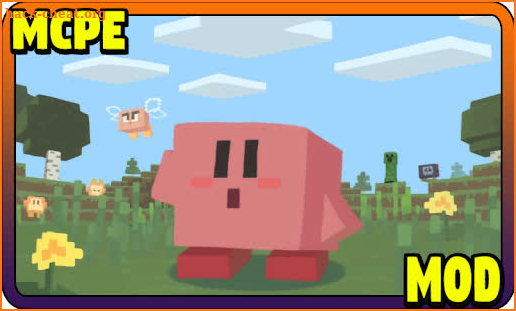 Kirby 4D skin and Mod MCPE - Minecraft Mod screenshot