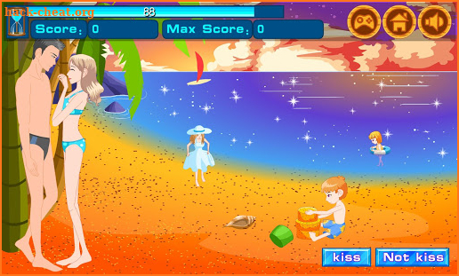 Kiss games - True Love Kiss for boy and girls screenshot