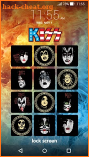 KISS Lock Screen screenshot