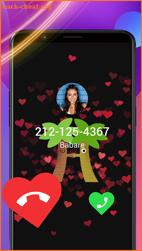 Kiss Tree Caller Screen screenshot