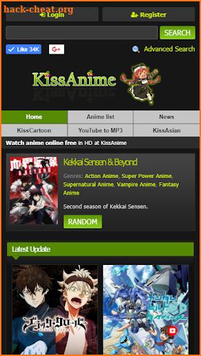 KissAnime screenshot