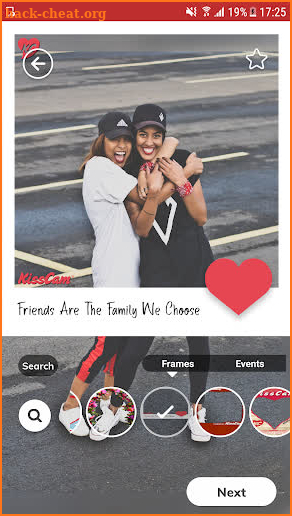 Kisscam App screenshot