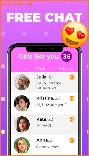 Kissmile screenshot