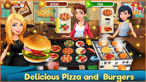 Kitchen Chef Cooking Games Madness Cook Restaurant screenshot