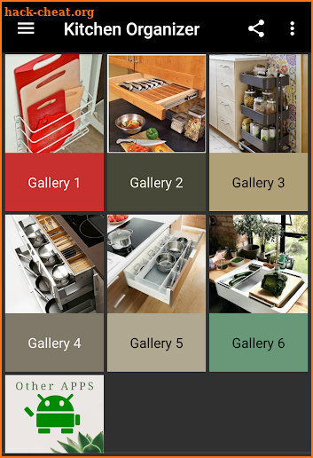 Kitchen Organizer screenshot